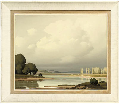 Les peupliers, Loire by Pierre T de Clausade - Auction record, sale price, and art valuation. Compare with similar artists and explore comparable artworks.