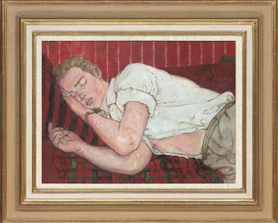 Tony Howard sleeping