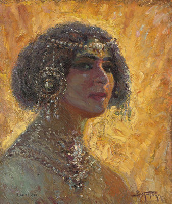 A Jewish bride by Adolf Behrmann - Auction record, sale price, and art valuation. Compare with similar artists and explore comparable artworks.
