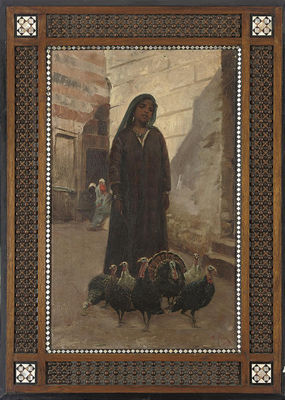 An Eastern beauty in the souk by Alberto Rossi - Auction record, sale price, and art valuation. Compare with similar artists and explore comparable artworks.