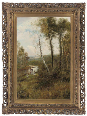 Early summer in the trossachs; and By Loch Katrine (a pair)
