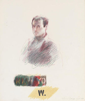 Portrait of Adrian George: Self Portrait NY