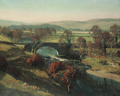 Sample artwork by Reginald Grange Brundrit (1883 - 1960), known for painting, landscape and portrait - View similar artists and auction records