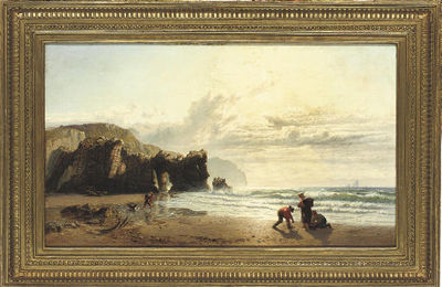 Sample artwork by John Mogford (1821 - 1885), known for seascape painting, genre - View similar artists and auction records