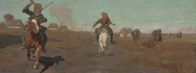 Cossacks on the charge