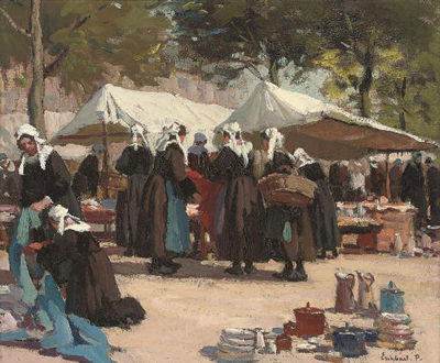 Market day in Brittany