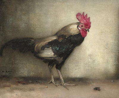 Cock and bee by Andrew Law - Auction record, sale price, and art valuation. Compare with similar artists and explore comparable artworks.