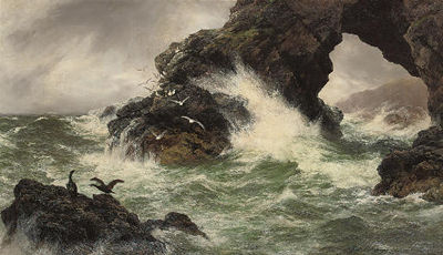 Sea worn rocks by Peter Graham - Auction record, sale price, and art valuation. Compare with similar artists and explore comparable artworks.