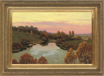 Autumn sunset