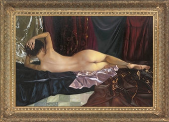 Silk and seduction by Andrei Belichenko - Auction record, sale price, and art valuation. Compare with similar artists and explore comparable artworks.