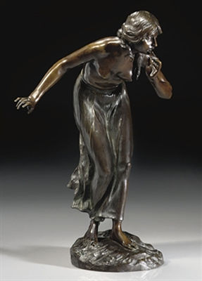 Sample artwork by Martin Goetze (1865 - 1928), known for sculptures - View similar artists and auction records