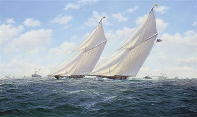 The America's Cup, October, 1893: Vigilant versus Valkryie (II)