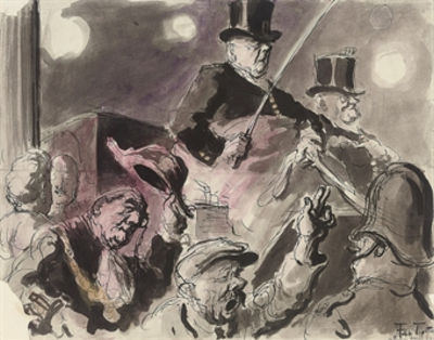The Lord Mayor's banquet at the Mansion House