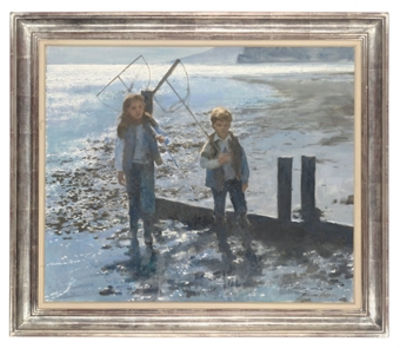 Shrimping by Norman Hepple - Auction record, sale price, and art valuation. Compare with similar artists and explore comparable artworks.