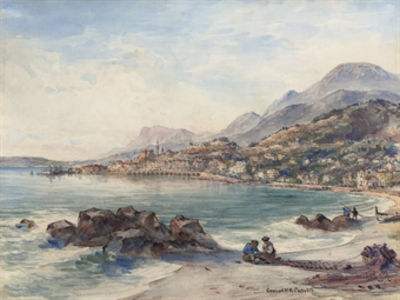 View of Menton