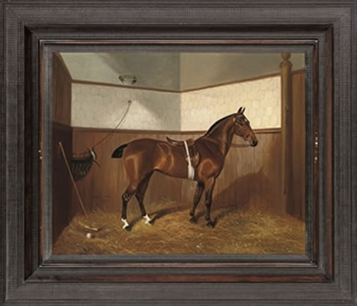 Sample artwork by Benjamin Cam Norton (1835 - 1900), known for horse racing and jockeying - View similar artists and auction records