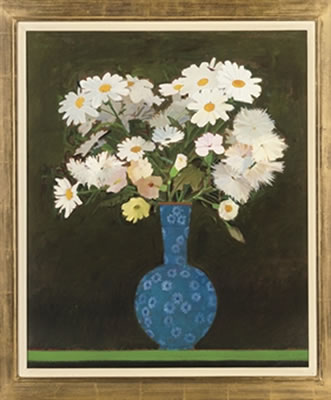 The blue vase