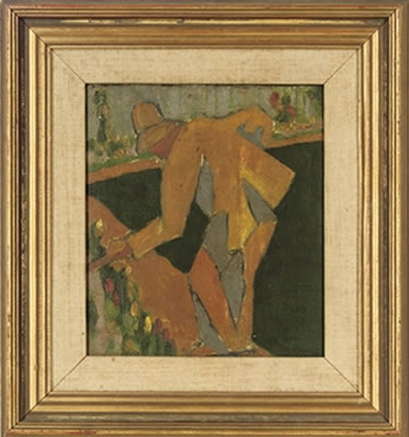 Sample artwork by Horace Ascher Brodzky (1885 - 1969), known for painter, illustrator, etcher, writer - View similar artists and auction records