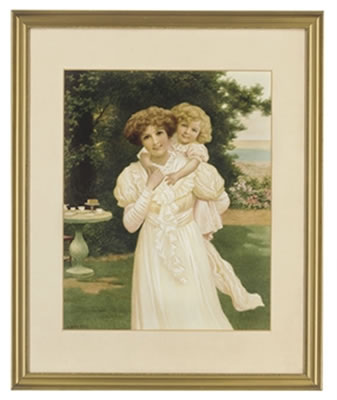 Mother and child in the garden by Herbert Blande Sparks - Auction record, sale price, and art valuation. Compare with similar artists and explore comparable artworks.