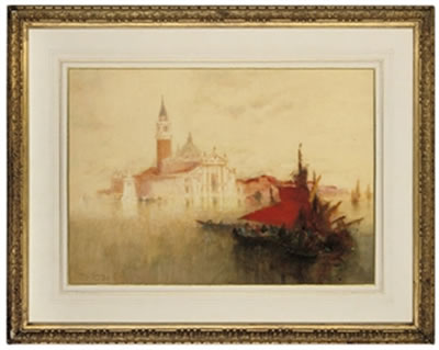 San Giorgio by Clara Montalba - Auction record, sale price, and art valuation. Compare with similar artists and explore comparable artworks.