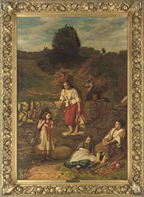 The faggot gatherers by William Fyfe - Auction record, sale price, and art valuation. Compare with similar artists and explore comparable artworks.
