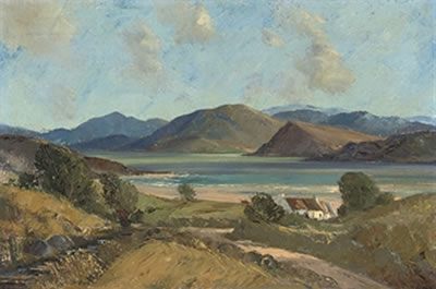 Sample artwork by George Gault (1916 - 2001), known for landscape painting - View similar artists and auction records