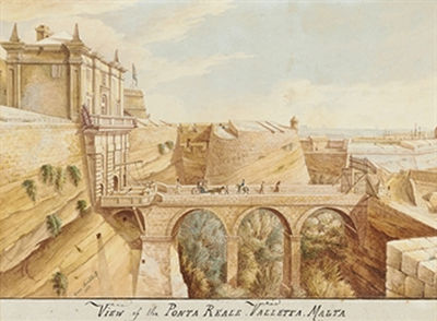 View of the Ponta Reale, Valletta, Malta
