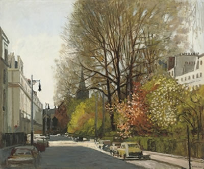 Spring morning, Belgravia