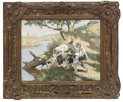 A rise by George Vernon Stokes - Auction record, sale price, and art valuation. Compare with similar artists and explore comparable artworks.