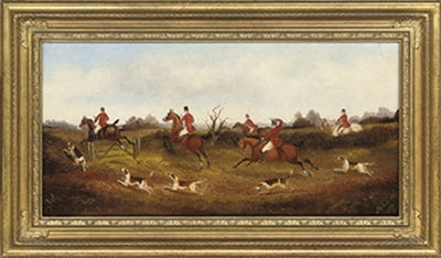 The chase (illustrated); and On the scent; A pair (2)