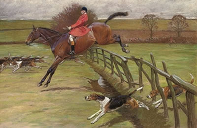 The Master of the Hunt, Edward Preston Rawnsley, clearing a fence by Cecil Charles Windsor Aldin - Auction record, sale price, and art valuation. Compare with similar artists and explore comparable artworks.