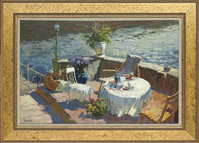 Breakfast in the sun