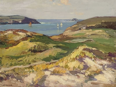 St Enodoc, Padstow, Cornwall by Leonard Lancaster "Slim" Richmond - Auction record, sale price, and art valuation. Compare with similar artists and explore comparable artworks.