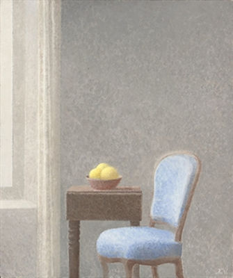 Le fauteuil bleu