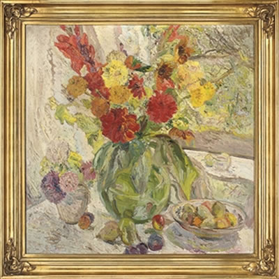 Sample artwork by Eduard Borregaard (1902 - 1978), known for painting - View similar artists and auction records