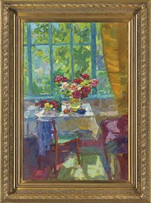 Sun in the morning by Vladimir Shvab - Auction record, sale price, and art valuation. Compare with similar artists and explore comparable artworks.