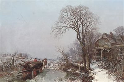 A hard day's work, winter by Charles Branwhite - Auction record, sale price, and art valuation. Compare with similar artists and explore comparable artworks.