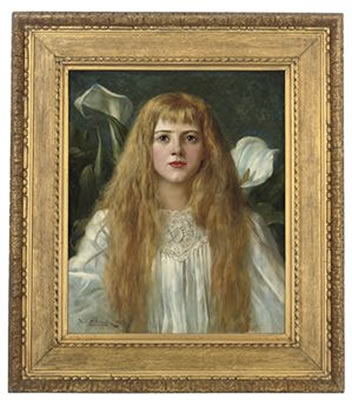 A fair beauty