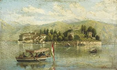 Isola Bella, Lago Maggiore by Giovanni Battista Ferrari - Auction record, sale price, and art valuation. Compare with similar artists and explore comparable artworks.