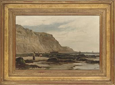 Sussex coast between Hastings and Fairlight