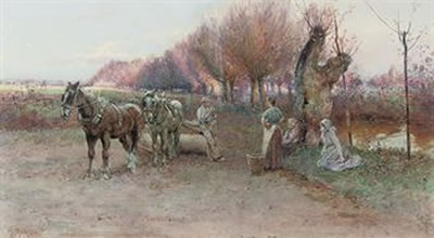 The logger's serenade by Henry Sykes - Auction record, sale price, and art valuation. Compare with similar artists and explore comparable artworks.