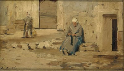A quiet afternoon in the village