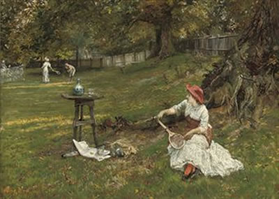 A game of tennis