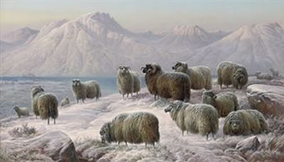 Winter evening in the West Highlands by Charles Jones - Auction record, sale price, and art valuation. Compare with similar artists and explore comparable artworks.