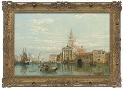 San Giorgio Maggiore, Venice by George Clarkson Stanfield - Auction record, sale price, and art valuation. Compare with similar artists and explore comparable artworks.