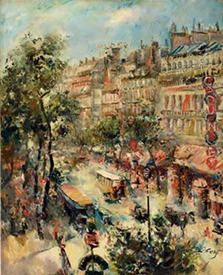 Sample artwork by Ludolfs Liberts (1895 - 1959), known for cityscape, landscape painting - View similar artists and auction records