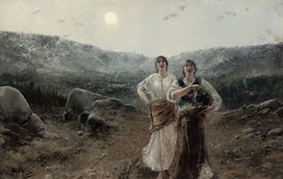 A song under the moon