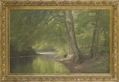 A quiet stretch of river