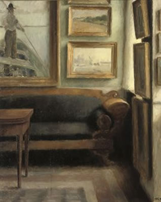 A drawing room interior