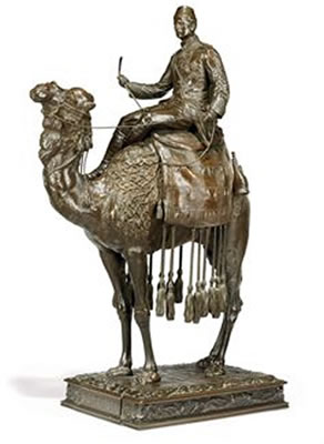 A maquette for the monument commemorating Major-General Charles George Gordon (1833-1885) by Edward Onslow Ford - Auction record, sale price, and art valuation. Compare with similar artists and explore comparable artworks.